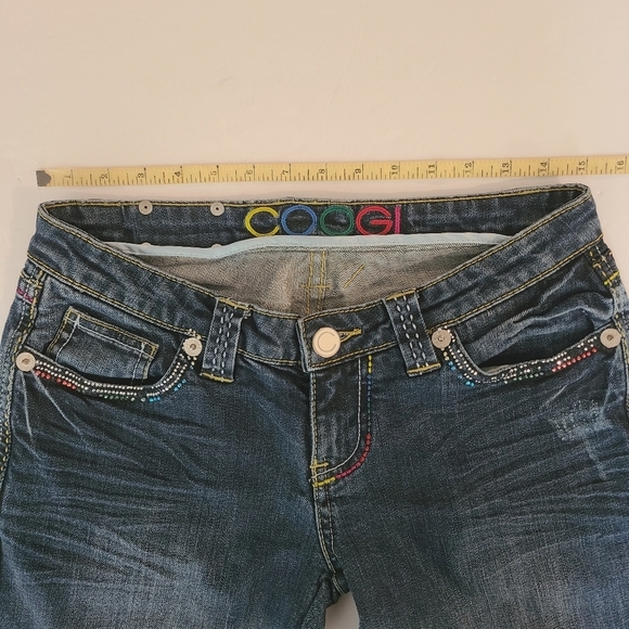 Coogie Straight Leg Blue Jeans Size 7/8 - Picture 11 of 14
